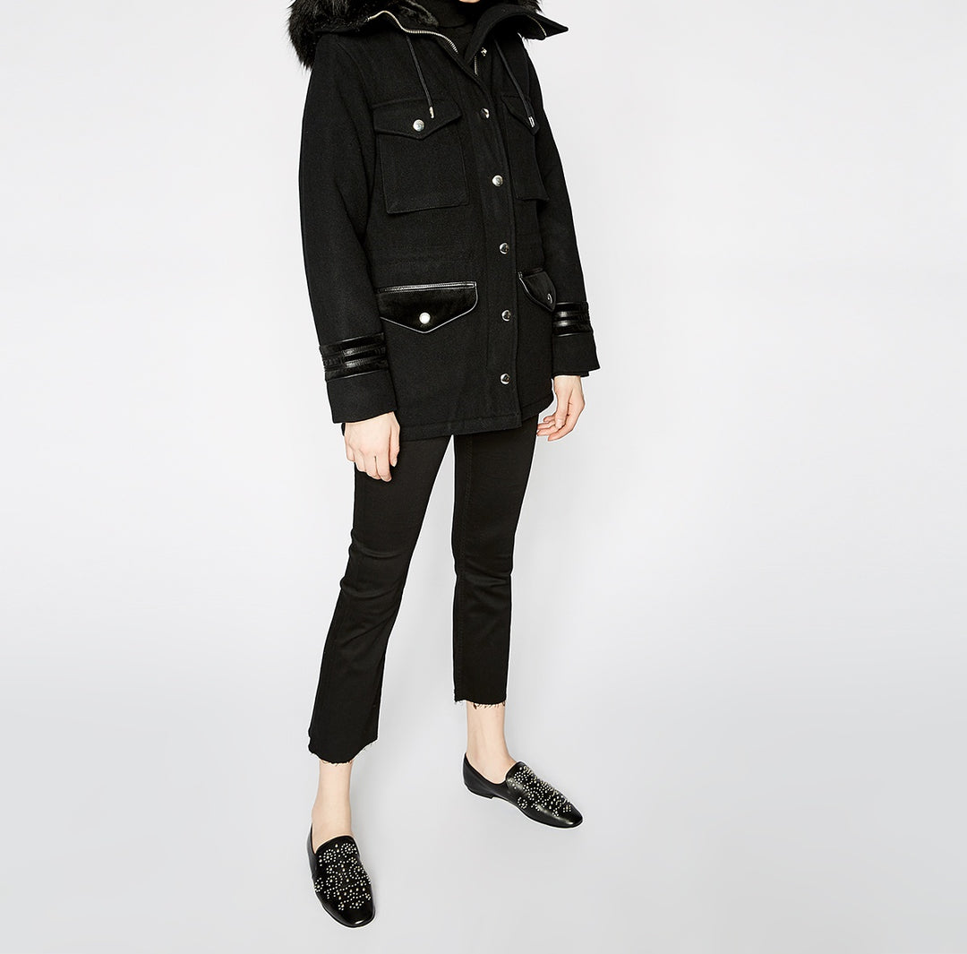 Trench Noir - Taille XS/34