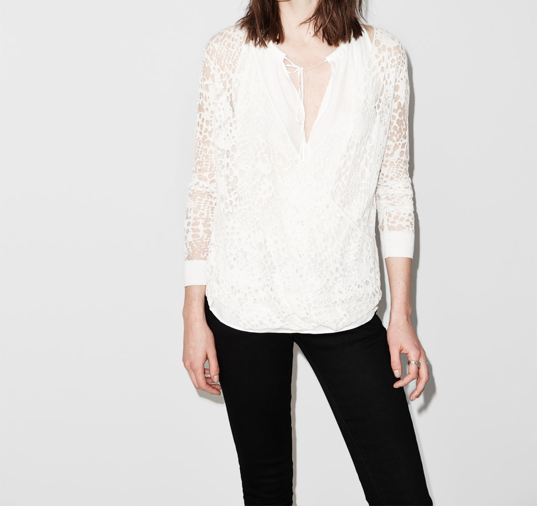 Pull Blanc - Taille S/36
