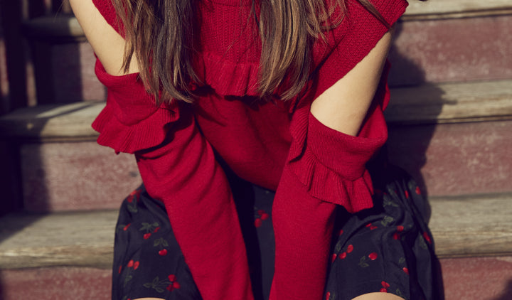 Pull Rouge - Taille M/38