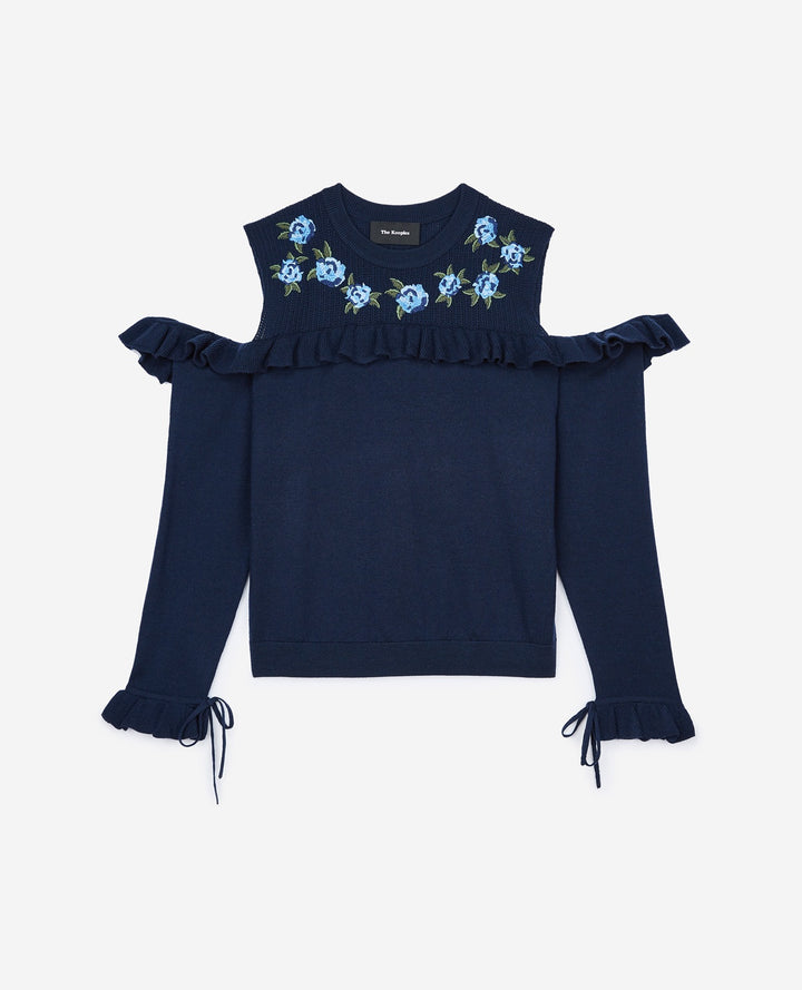 Pull Bleu - Taille S/36