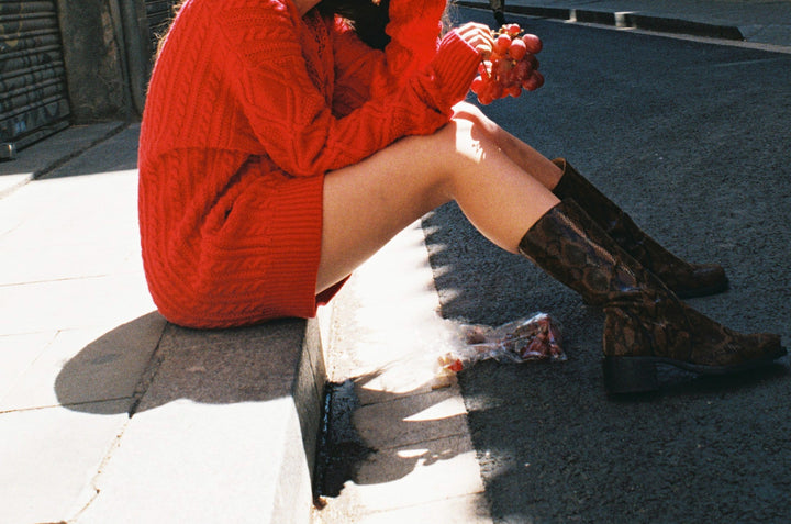 Pull Rouge - Taille S/36