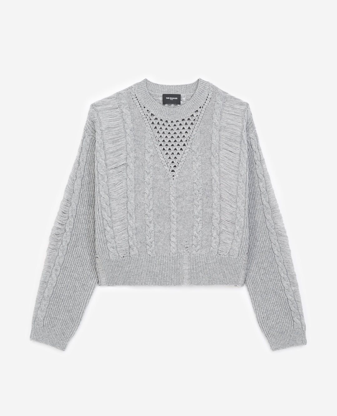 Pull Gris - Taille S/36