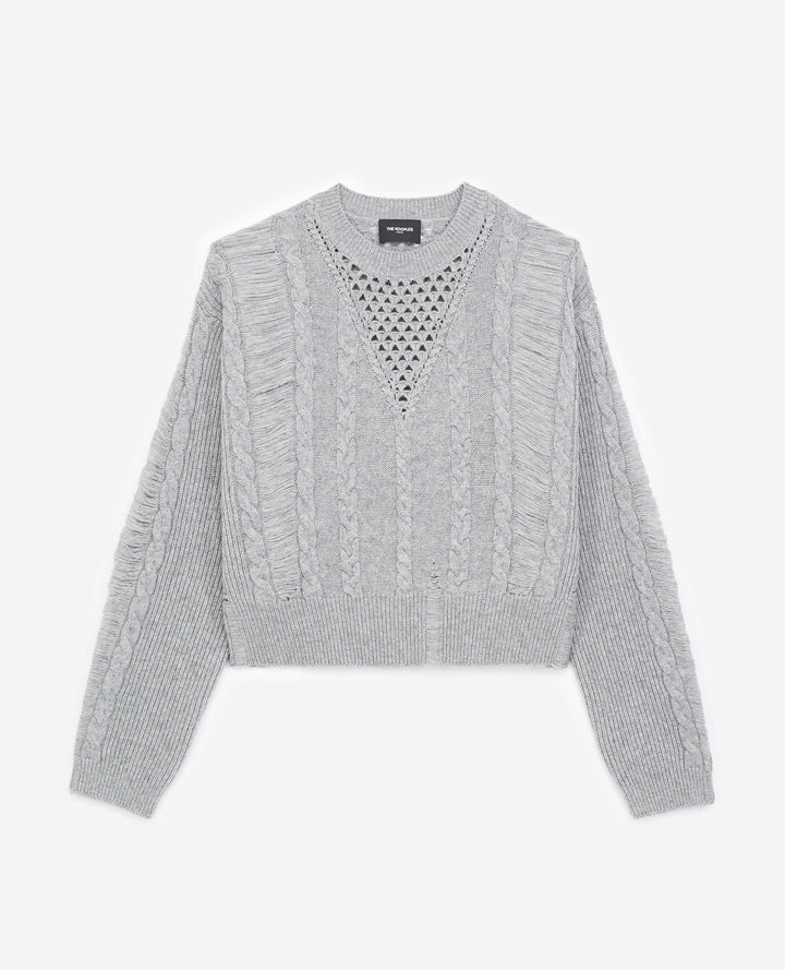 Pull Gris - Taille S/36