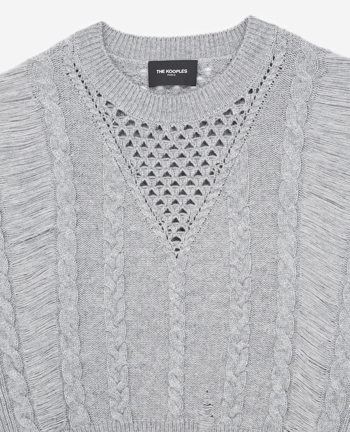 Pull Gris - Taille S/36