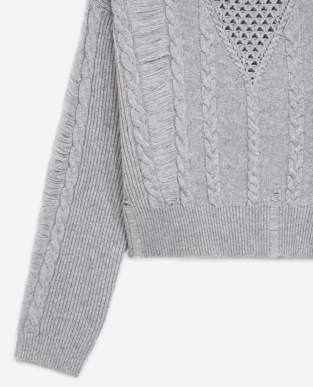 Pull Gris - Taille S/36