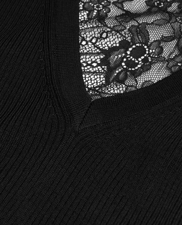 Pull Noir - Taille S/36