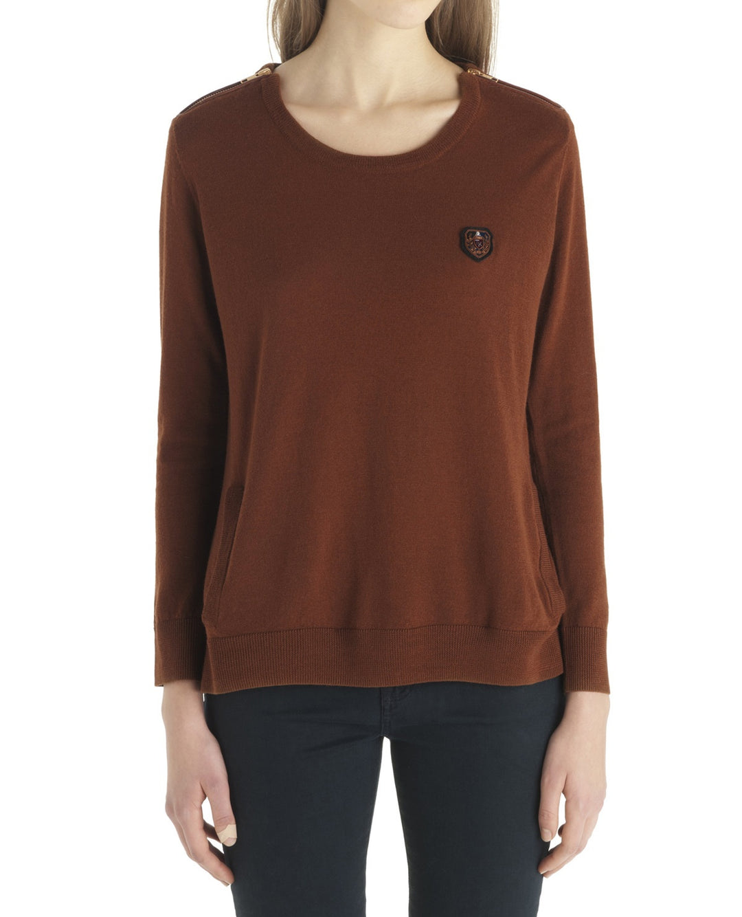 Pull Marron - Taille S/36