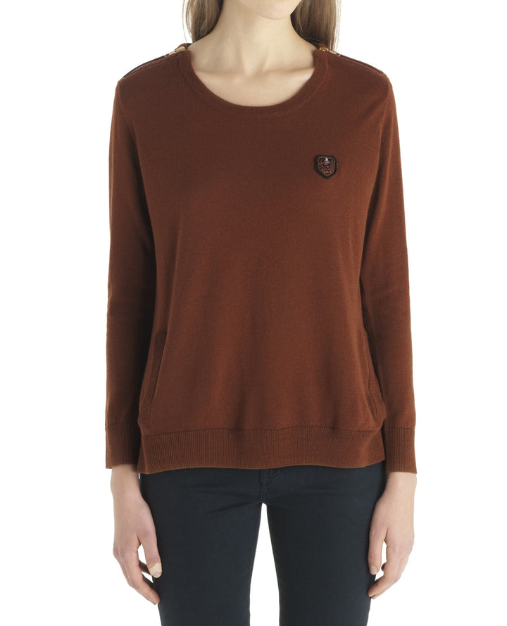 Pull Marron - Taille S/36