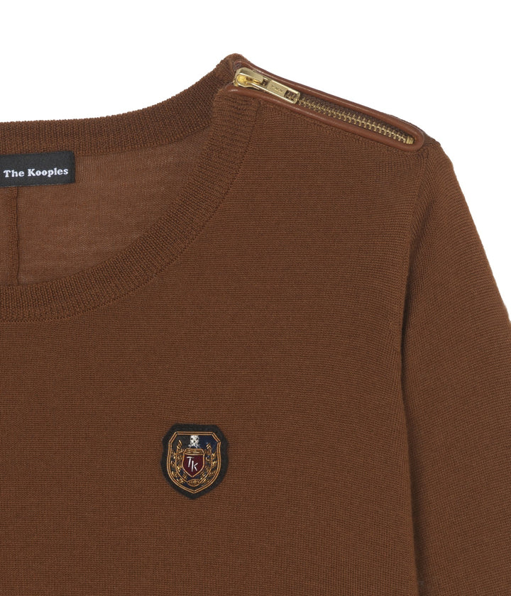 Pull Marron - Taille S/36
