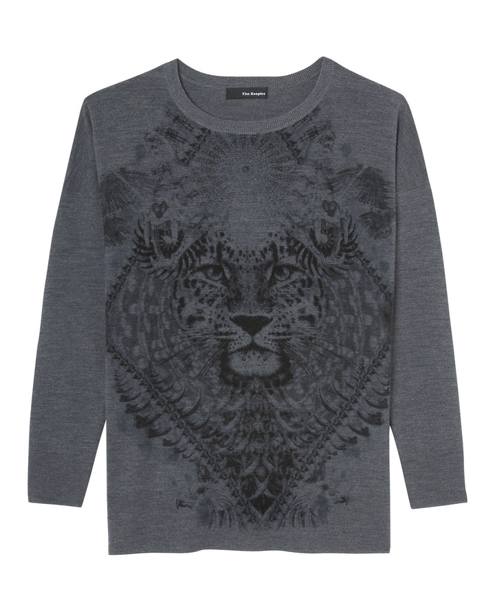 Pull Gris - Taille S/36