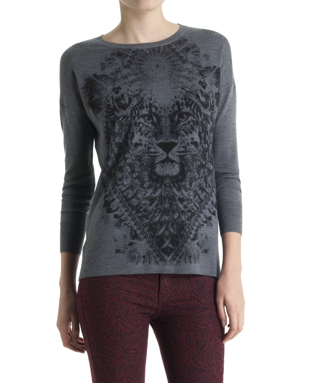 Pull Gris - Taille S/36