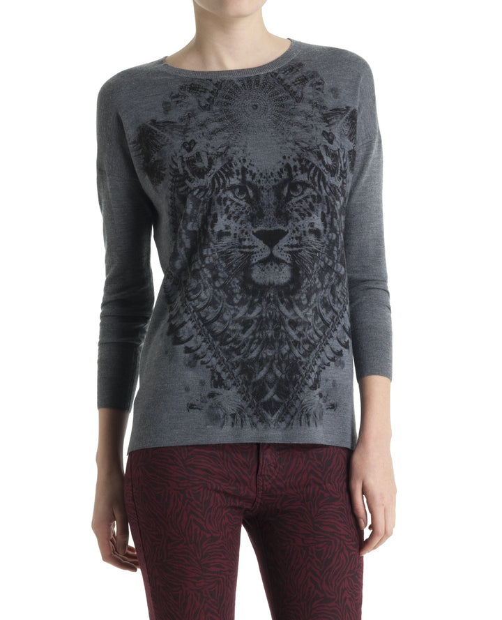 Pull Gris - Taille S/36