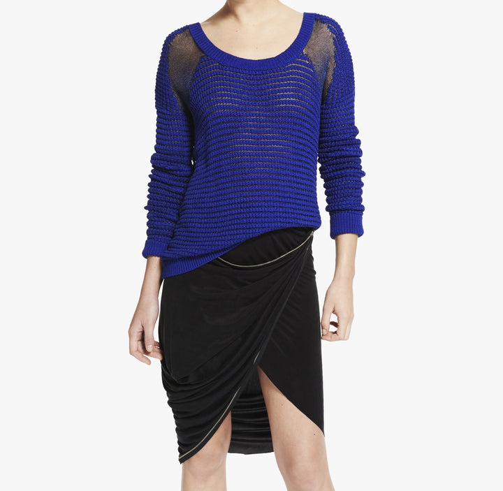 Pull Bleu - Taille XS/34