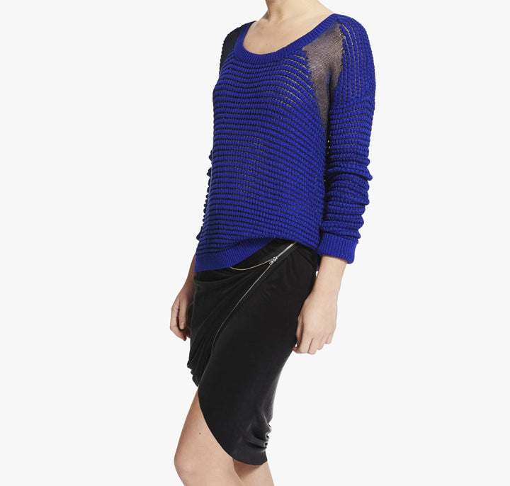 Pull Bleu - Taille XS/34