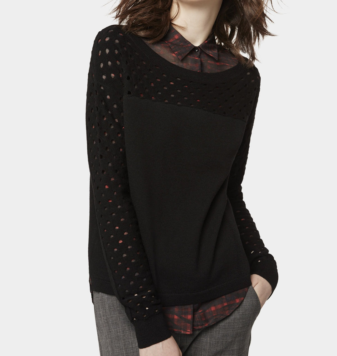Pull Noir - Taille S/36