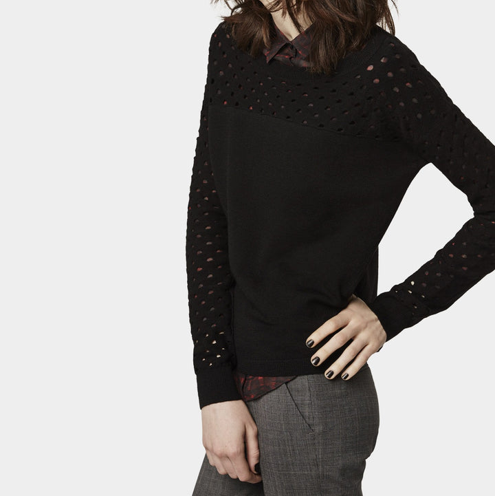 Pull Noir - Taille S/36