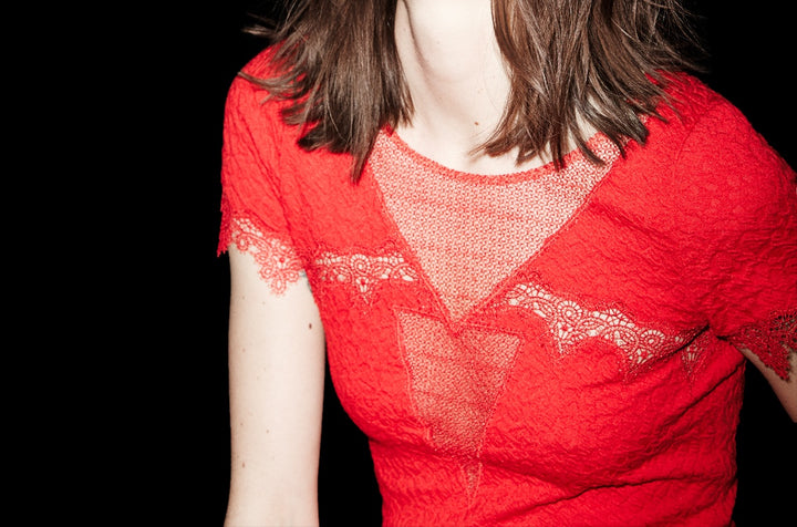 Robe Courte Rouge - Taille M/38
