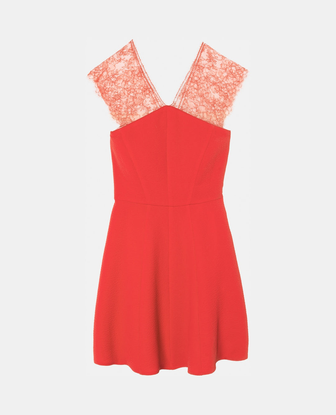 Robe Courte Rouge - Taille XS/34