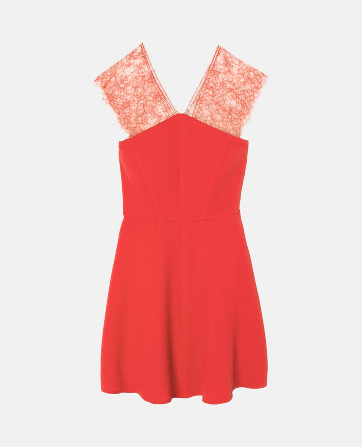 Robe Courte Rouge - Taille XS/34