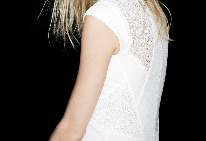 Robe Courte Blanche - Taille XS/34