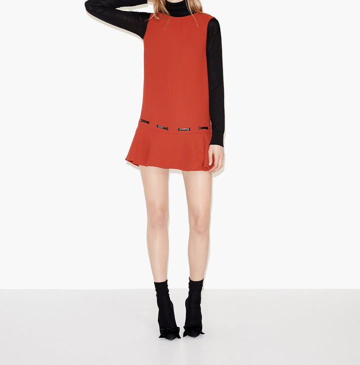 Robe Courte Rouge - Taille M/38
