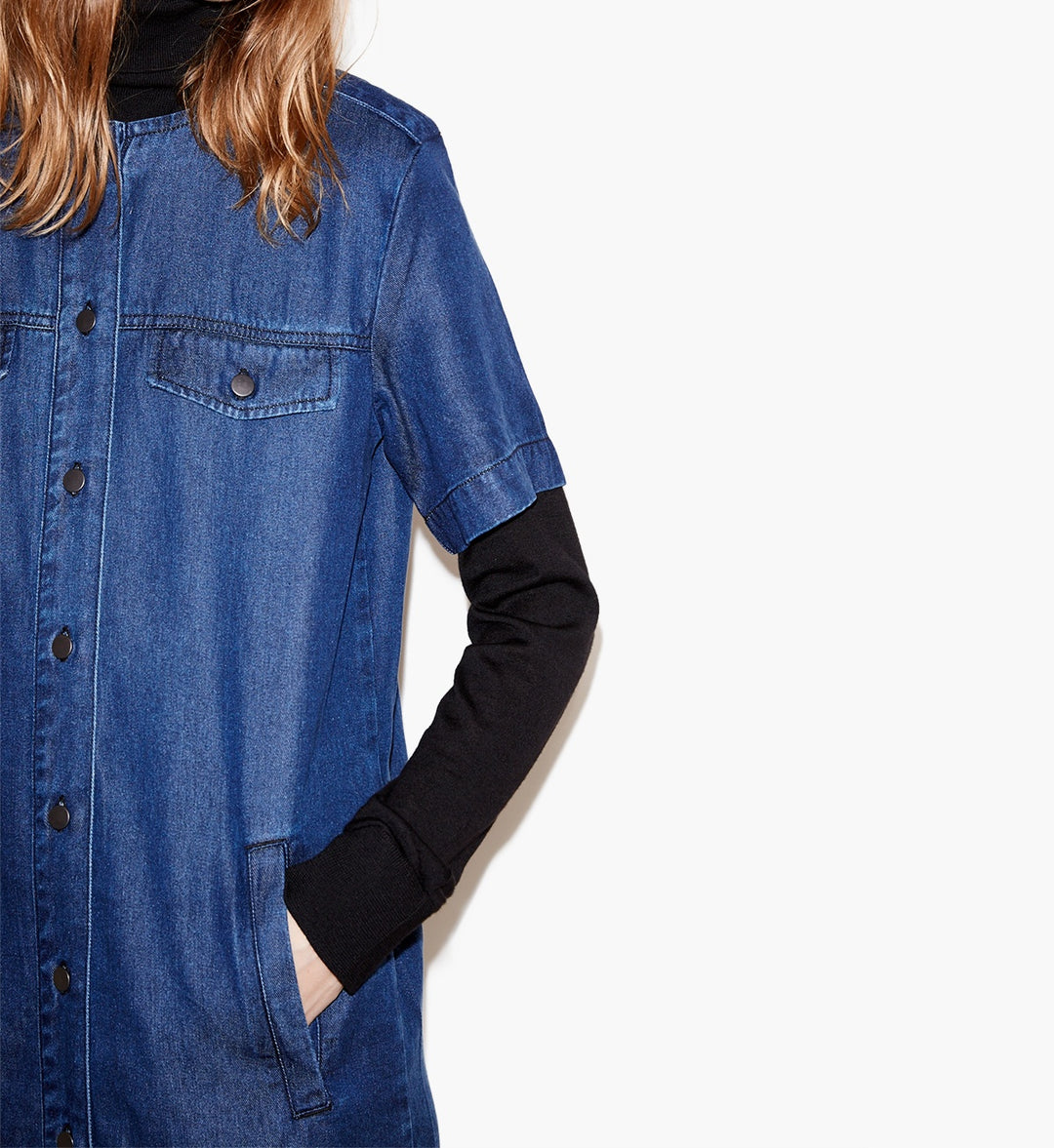 Robe Courte Bleue - Taille XS/34