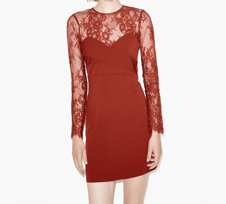 Robe Courte Rouge - Taille XS/34