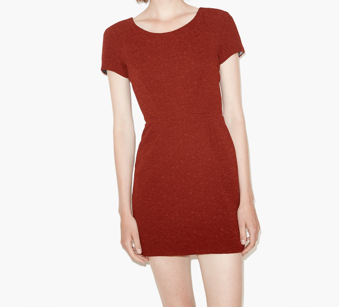 Robe Courte Bordeaux - Taille S/36