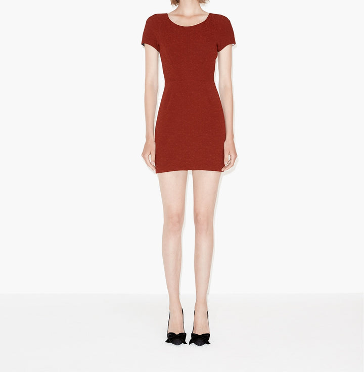 Robe Courte Bordeaux - Taille S/36