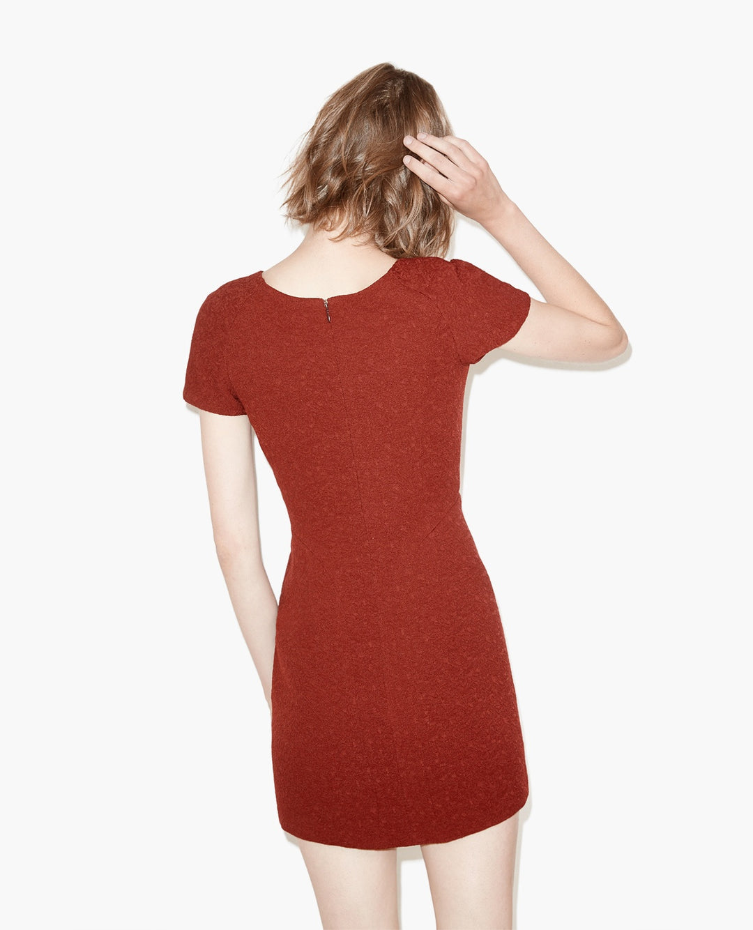 Robe Courte Bordeaux - Taille S/36