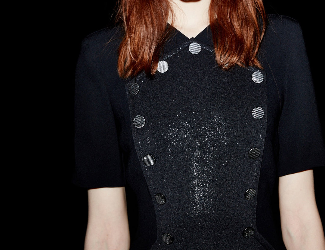 Robe Courte Noire - Taille XS/34