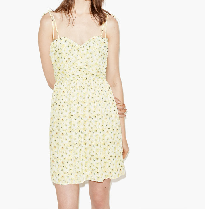Robe Courte Jaune - Taille XXS/32