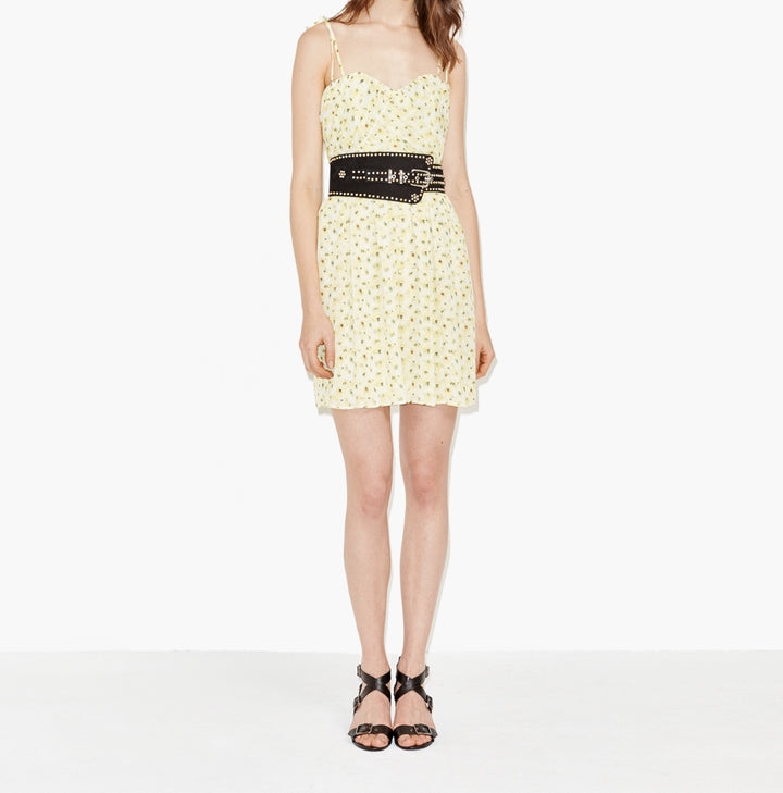 Robe Courte Jaune - Taille XXS/32