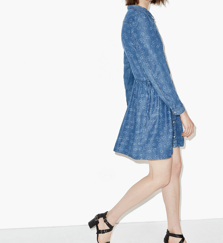 Robe Courte Bleue - Taille S/36