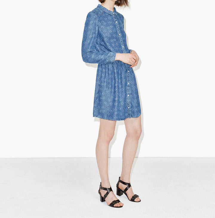 Robe Courte Bleue - Taille S/36