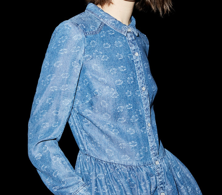 Robe Courte Bleue - Taille S/36