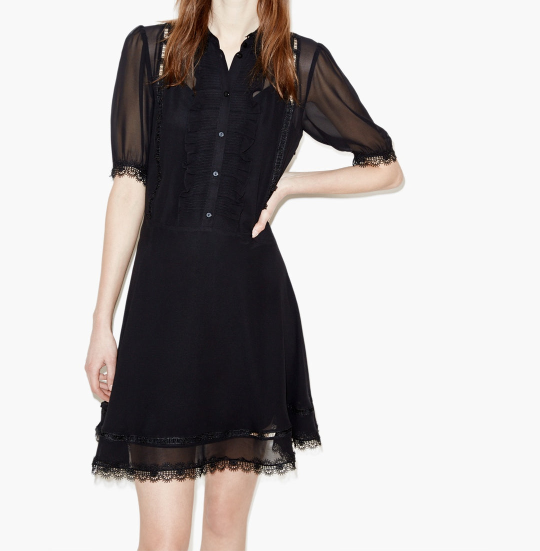 Robe Courte Noire - Taille XXS/32