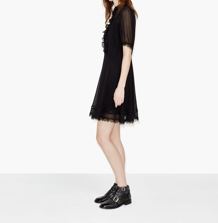 Robe Courte Noire - Taille XXS/32