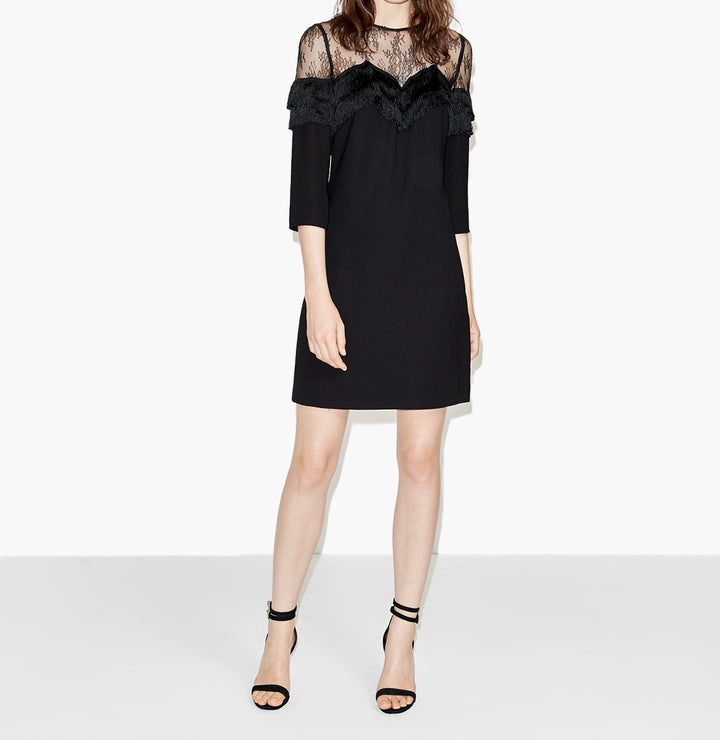 Robe Courte Noire - Taille XS/34
