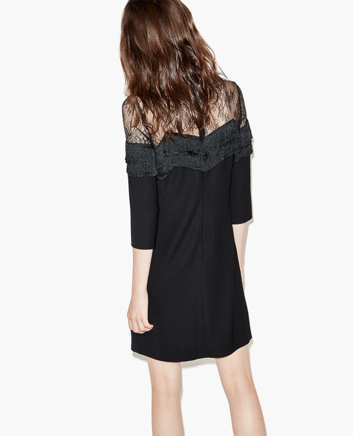 Robe Courte Noire - Taille XS/34