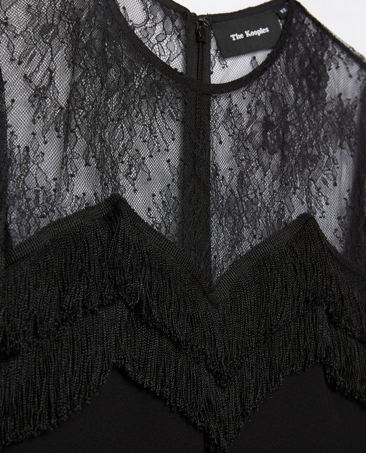Robe Courte Noire - Taille XS/34