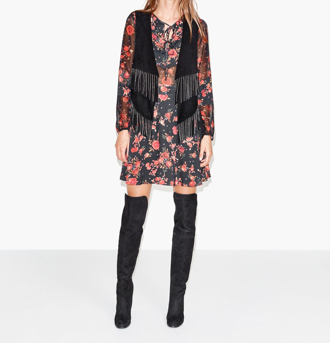 Robe Courte Noire - Taille XXS/32