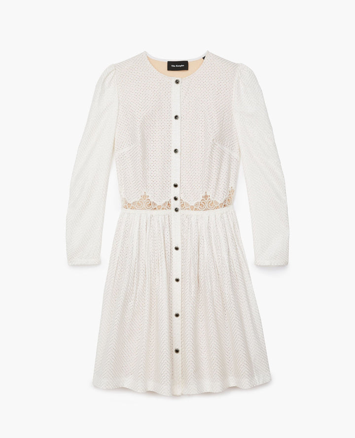 Robe Courte Beige - Taille S/36