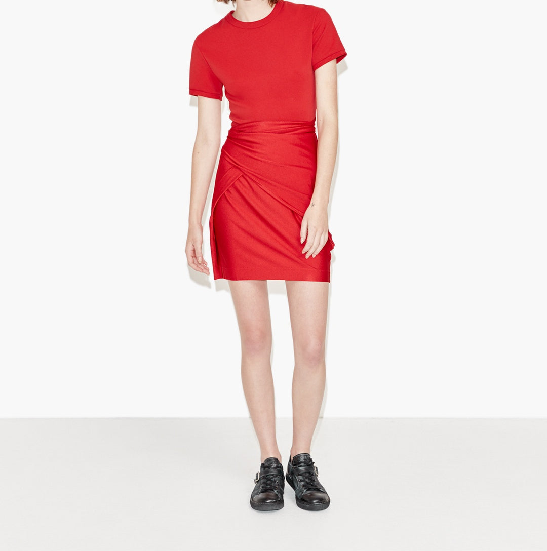 Robe Courte Rouge - Taille XS/34