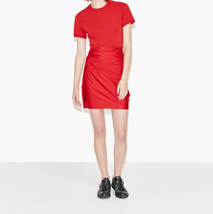 Robe Courte Rouge - Taille XS/34