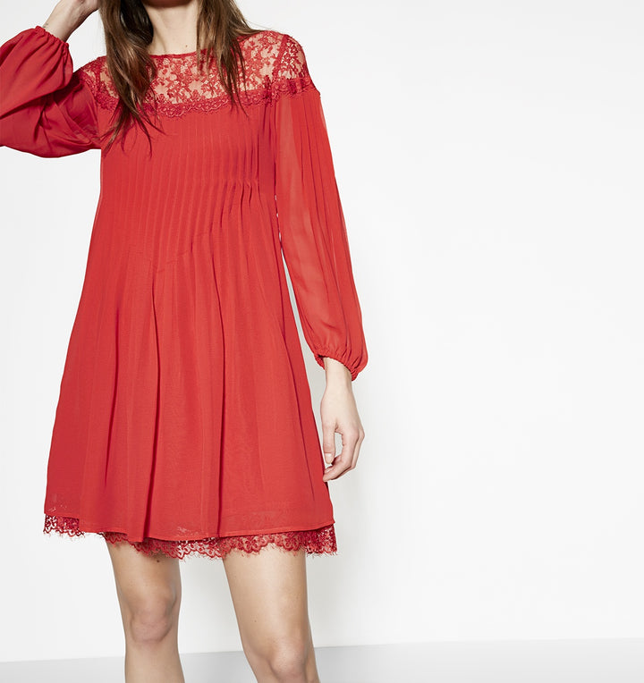 Robe Courte Rouge - Taille XXS/32