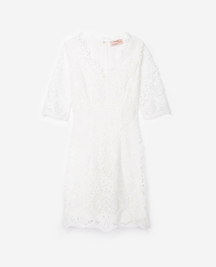 Robe Courte Beige - Taille XS/34