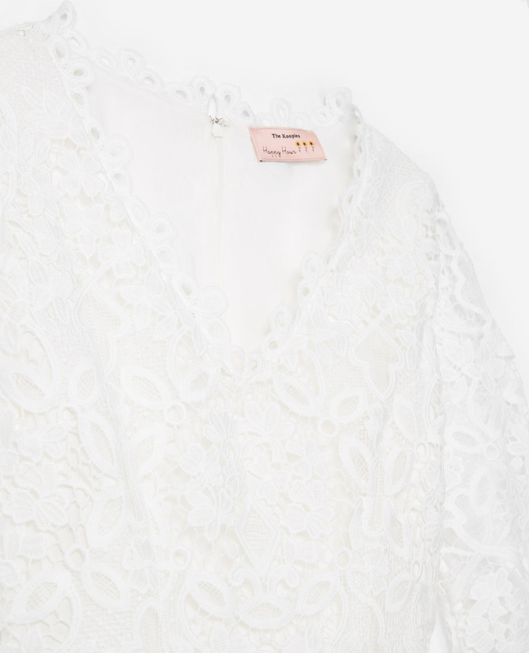 Robe Courte Beige - Taille XS/34