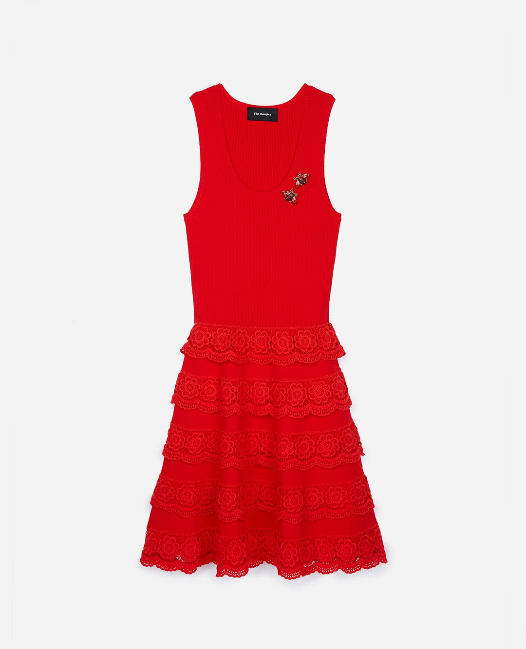 Robe Courte Rouge - Taille XS/34