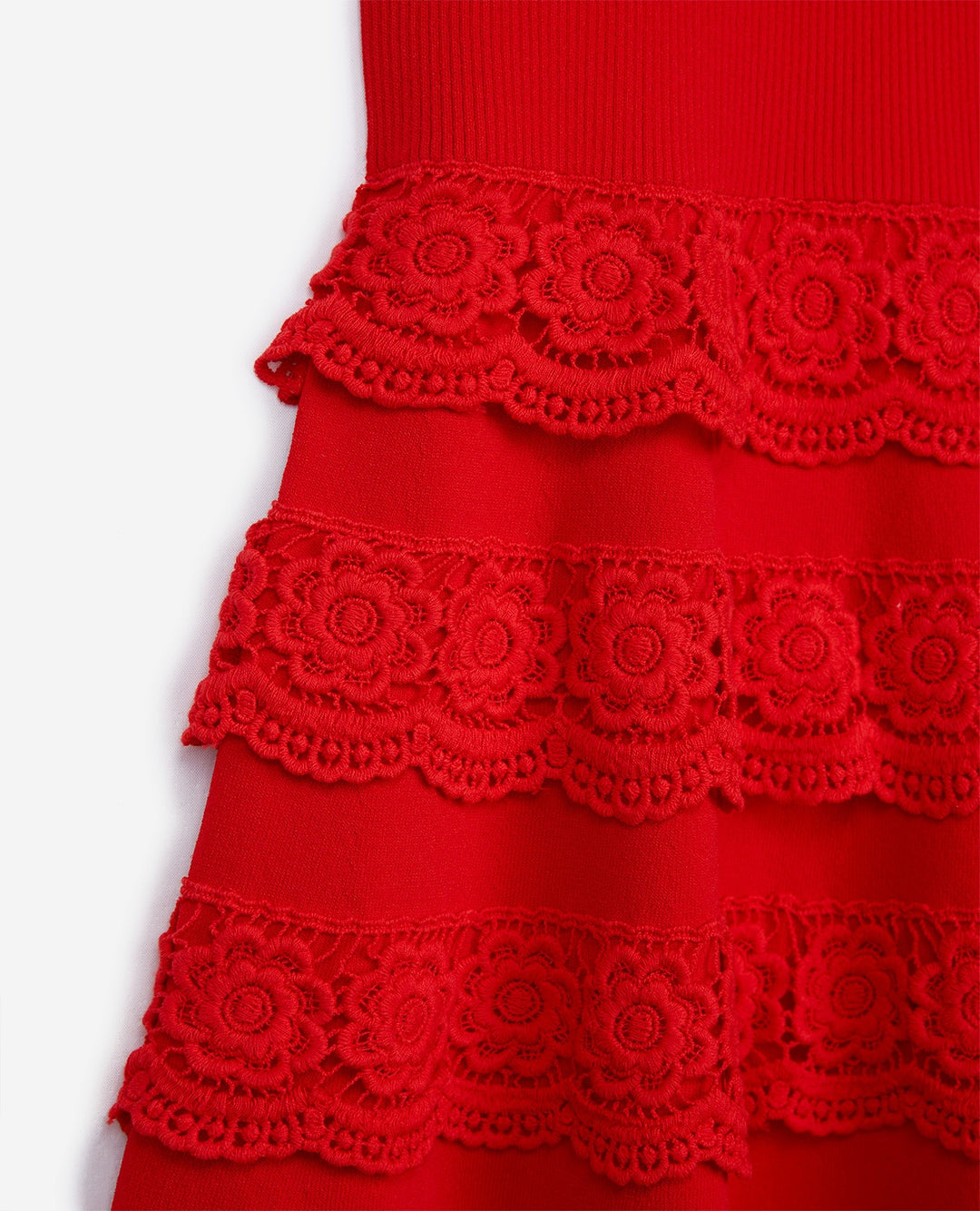 Robe Courte Rouge - Taille XS/34